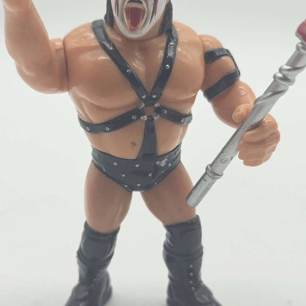 Vintage 1990 Titan Sports Hasbro Demolition Smash Figure Wrestling W/ Weapon